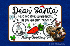 Santa Tray, Uses Sublimation and Laser Cutting, PNG SVG Product Image 1