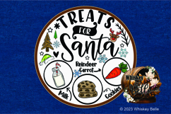 Santa Tray, Uses Sublimation and Laser Cutting, PNG SVG Product Image 1