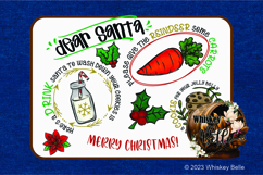 Santa Tray, Uses Sublimation and Laser Cutting, PNG SVG Product Image 1