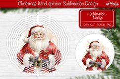 Vintage Santa Wind spinner, Christmas wind spinner Product Image 1