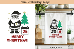 Kitchen Towel Embroidery |Merry Christmas Embroidery Bundle Product Image 15