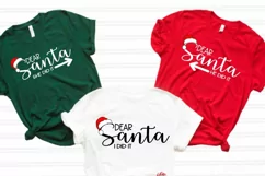 Dear Santa SVG | Brother Sister Baby svg Matching Shirts Product Image 2
