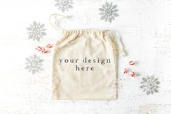 Santa Sack Mockup, Blank Santa Sack, JPEG Product Image 1