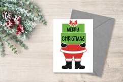 Santa Holding Gifts SVG- Great for personalization Product Image 2