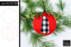Laser Santa Gnome Cutout Christmas Ornament Design Product Image 1