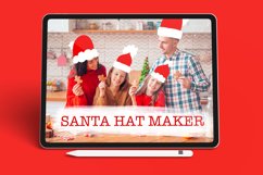 Christmas Santa Hat Stamp Kit - Procreate Brush Product Image 1