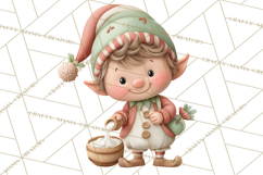 Holiday Baking Clipart, Christmas Cookies and Gingerbread Product Image 5