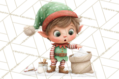 Holiday Baking Clipart, Christmas Cookies and Gingerbread Product Image 5