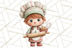 Holiday Baking Clipart, Christmas Cookies and Gingerbread Product Image 3