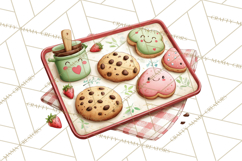 Holiday Baking Clipart, Christmas Cookies and Gingerbread Product Image 2