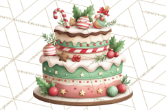 Holiday Baking Clipart, Christmas Cookies and Gingerbread Product Image 3