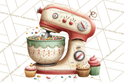 Holiday Baking Clipart, Christmas Cookies and Gingerbread Product Image 3