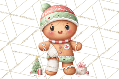 Holiday Baking Clipart, Christmas Cookies and Gingerbread Product Image 3