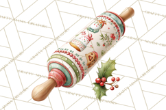 Holiday Baking Clipart, Christmas Cookies and Gingerbread Product Image 4