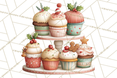 Holiday Baking Clipart, Christmas Cookies and Gingerbread Product Image 5