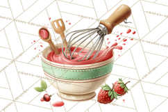 Holiday Baking Clipart, Christmas Cookies and Gingerbread Product Image 5
