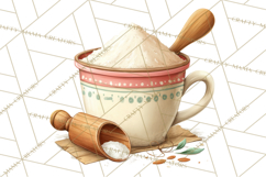 Holiday Baking Clipart, Christmas Cookies and Gingerbread Product Image 2