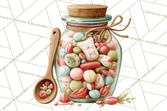 Holiday Baking Clipart, Christmas Cookies and Gingerbread Product Image 3