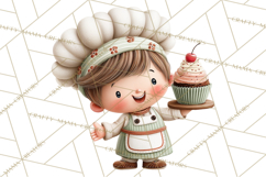 Holiday Baking Clipart, Christmas Cookies and Gingerbread Product Image 5