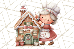 Holiday Baking Clipart, Christmas Cookies and Gingerbread Product Image 5