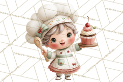 Holiday Baking Clipart, Christmas Cookies and Gingerbread Product Image 2