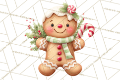 Holiday Baking Clipart, Christmas Cookies and Gingerbread Product Image 4