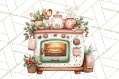 Holiday Baking Clipart, Christmas Cookies and Gingerbread Product Image 5