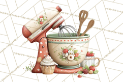 Holiday Baking Clipart, Christmas Cookies and Gingerbread Product Image 3