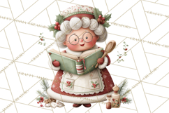Holiday Baking Clipart, Christmas Cookies and Gingerbread Product Image 3