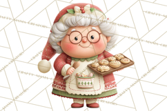 Holiday Baking Clipart, Christmas Cookies and Gingerbread Product Image 4