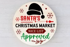 christmas decor svg,Vintage Round Sign Christmas,Round Sign Christmas Svg,Christmas santa claus svg,farmhouse christmas svg,holiday decor,Merry christmas svg,holiday home Sign wall,,Door Wreath Svg, Grandparents Gift, Front Door Wreath,House Party Svg, Ro