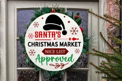 christmas decor svg,Vintage Round Sign Christmas,Round Sign Christmas Svg,Christmas santa claus svg,farmhouse christmas svg,holiday decor,Merry christmas svg,holiday home Sign wall,,Door Wreath Svg, Grandparents Gift, Front Door Wreath,House Party Svg, Ro