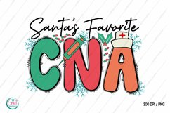 Christmas Nurse Sublimation | Retro Christmas Sublimation Product Image 1