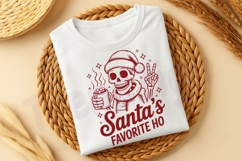 Santa's Favorite Ho SVG,Snarky Christmas SVG, Funny Product Image 2