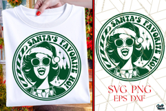 Santa&#039;s Favorite Ho | Retro Funny Christmas SVG/PNG Design Product Image 1