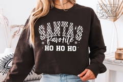 Santas Favorite Ho Ho Ho SVG PNG - Cute Christmas Holiday Product Image 2