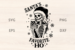 Santa Favorite Ho Sarcastic Christmas SVG Product Image 3