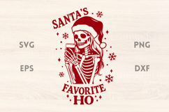 Santa Favorite Ho Sarcastic Christmas SVG Product Image 4