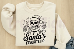Santa's Favorite Ho SVG,Snarky Christmas SVG, Funny Product Image 5