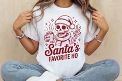 Santa's Favorite Ho SVG,Snarky Christmas SVG, Funny Product Image 6