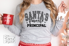 Santas Favorite Principal SVG PNG - Merry Principal Claus Product Image 2