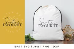 Santas favourite design on Santa Sack
