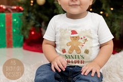Christmas Sublimation Design | Santa&#039;s Helper | Gingerbread Product Image 2