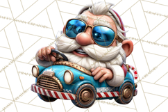 Funny Santa PNG, Santa Working Jobs Clip Art, Christmas Png Product Image 4