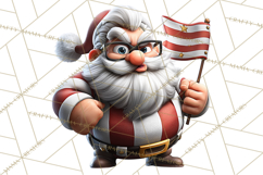 Funny Santa PNG, Santa Working Jobs Clip Art, Christmas Png Product Image 3