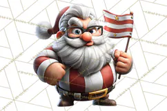 Funny Santa PNG, Santa Working Jobs Clip Art, Christmas Png Product Image 3