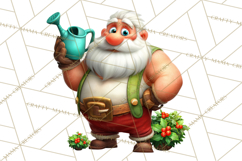Funny Santa PNG, Santa Working Jobs Clip Art, Christmas Png Product Image 4
