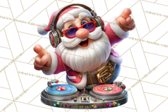 Funny Santa PNG, Santa Working Jobs Clip Art, Christmas Png Product Image 3