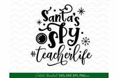 Download this Santas Spy teacherlife svg fpr a good price. These teacherlife svg are compatible with Cricut and Silhouette Cutting Machines.