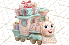 Santa&#039;s Workshop Christmas Clipart PNG &amp; Digital Clip Art Product Image 5